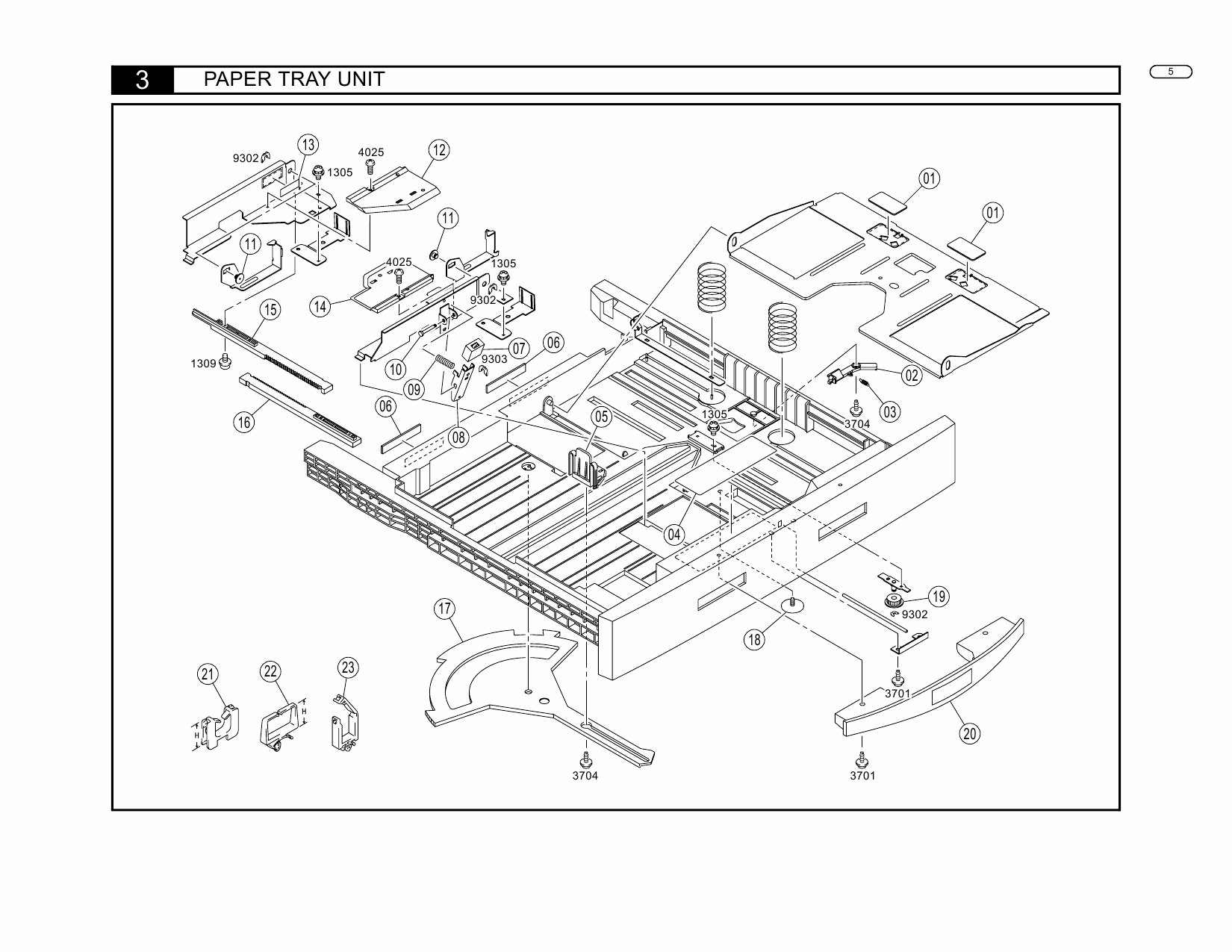 Konica-Minolta Options PF-120 Parts Manual-6
